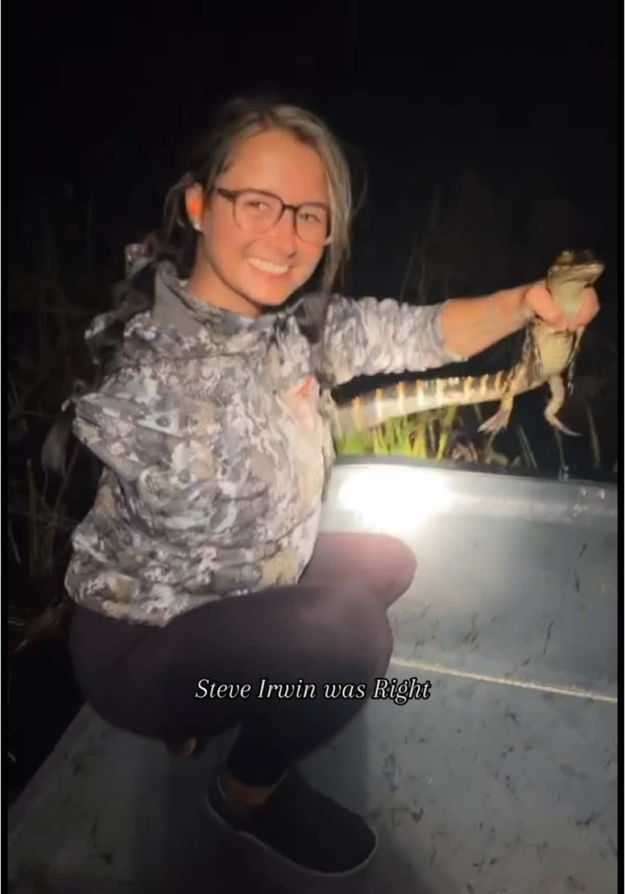 Crikeyyy  Mate 🌊🐊🐟🌿💙🌴🦋#steverirwin #earthday #florida #australia #travel #travelagent #fyp #live #fishing #hunting #airboat 