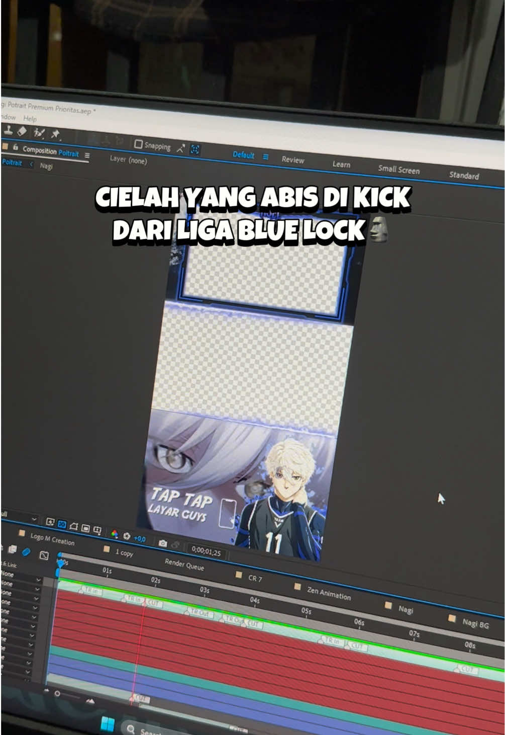 Project Done! Animated Overlay Live Streaming for Tiktok Studio, Streamchamp, and OBS! #overlaylivestream #streampack #motiongraphics #mllb 