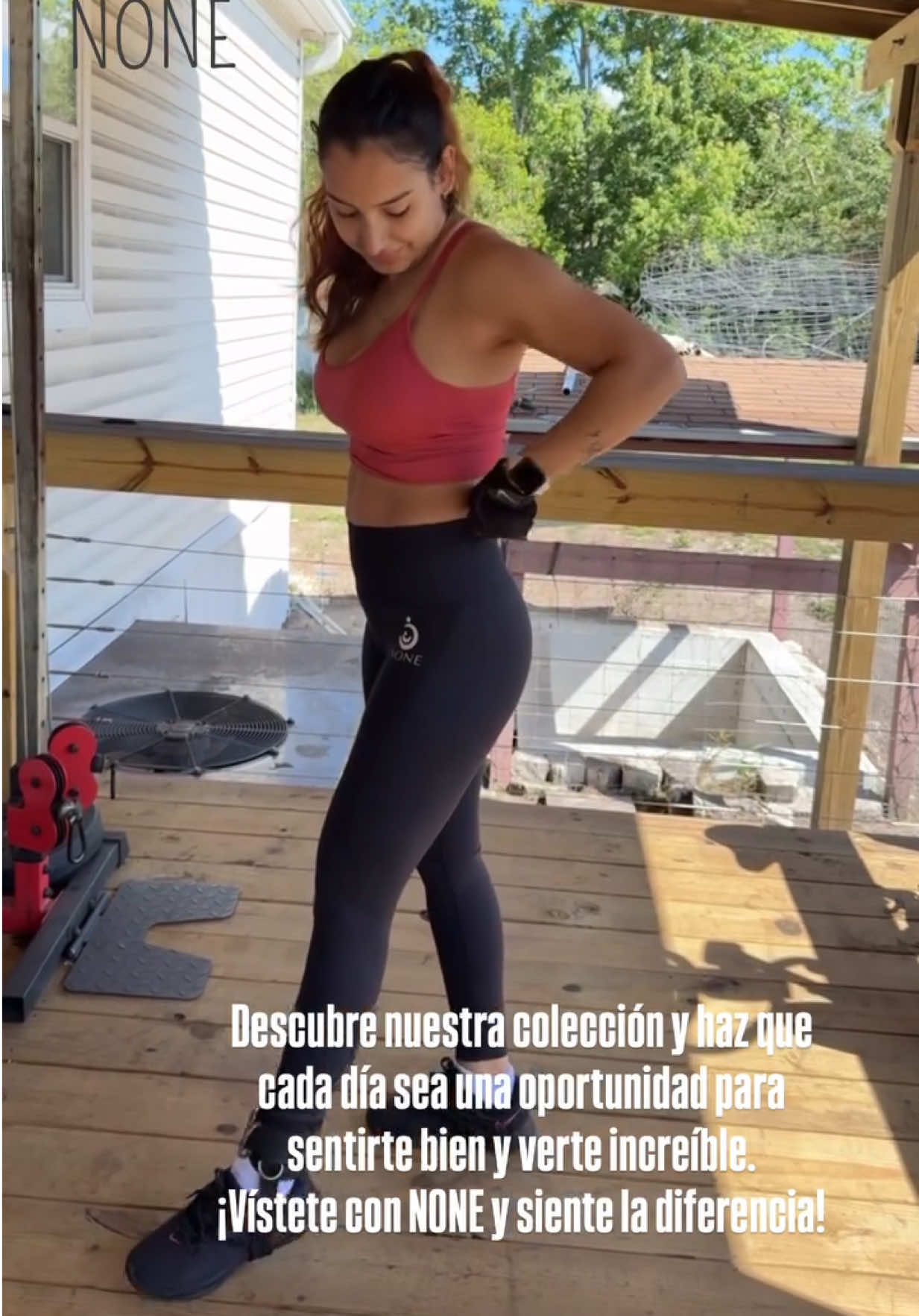 NONE es una marca de ropa deportiva y casual diseñada para quienes buscan comodidad y estilo en cada movimiento…. #noneactivewear #activewearforwomen #ropadeportiva #emprendimiento #comodidadyestilo #gymrat 