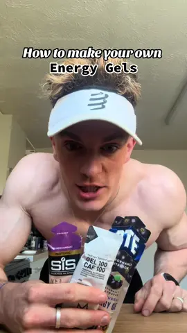 Energy Gels make my tummy hurty  Here’s something you can try instead! #energygel #homemadefood #sportsnutrition #gym#triathlon #cycling 