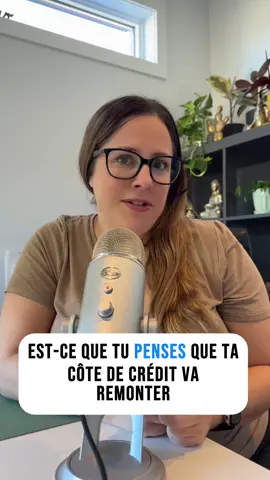À quelle vitesse la cote de crédit peut changer quand on applique des paiements? Je t’en parle ici #courtierhypothecaire #conseils #immobilier #hypotheque #crédit 