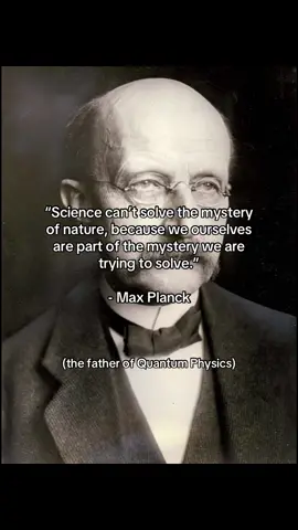 The mystery of nature - Max Planck #study #studytok #relatable #stem #physics #maths 