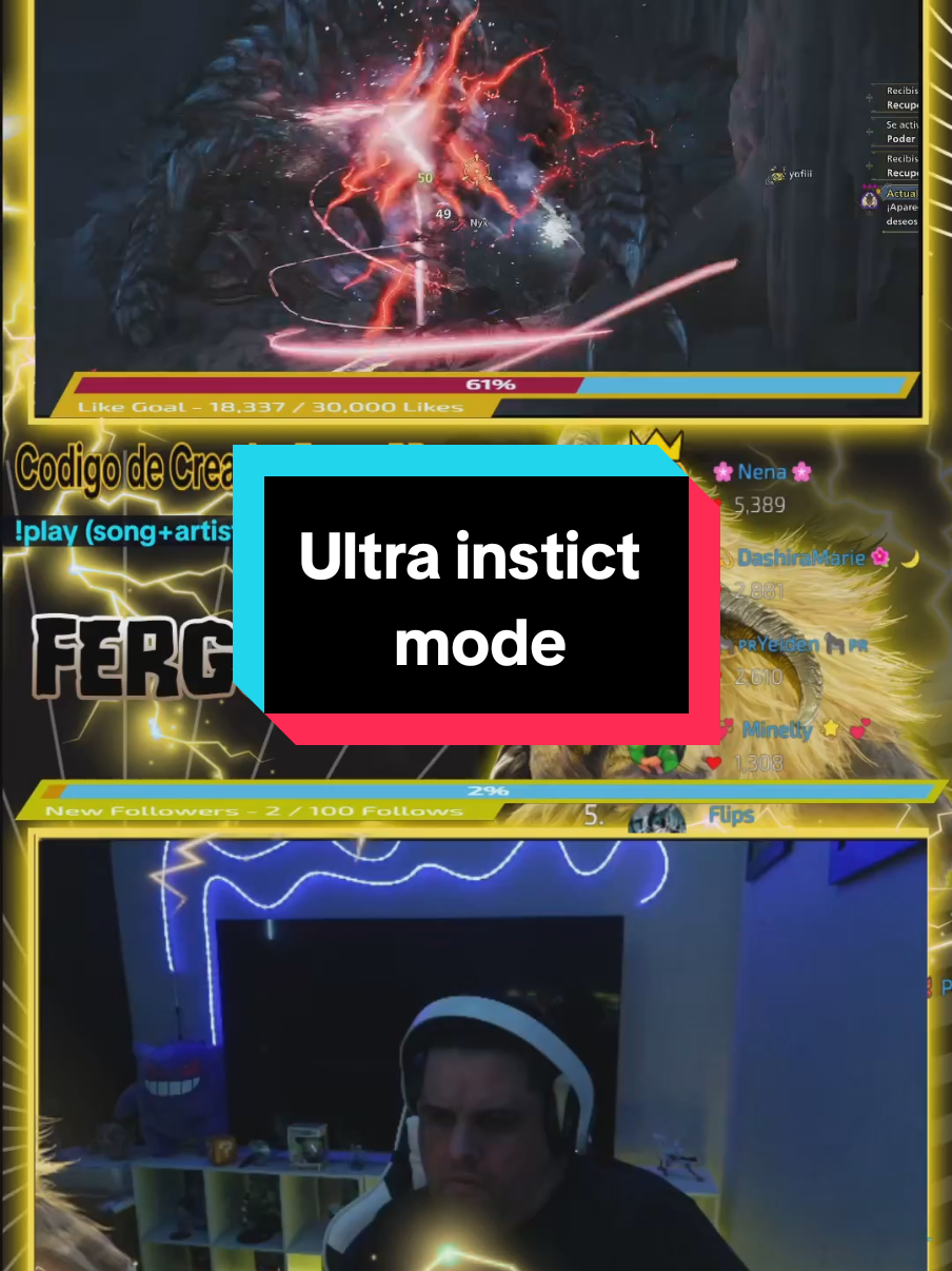 Ultra instict mode#LIVEhighlights #TikTokLIVE #LIVE#monsterhunterwilds 