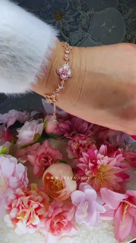 Sakura Pink Bracelet🌸 #trendingvideo #springtok #bracelet #pinkbracelet #fyp #mothersdaygift #couplegifts