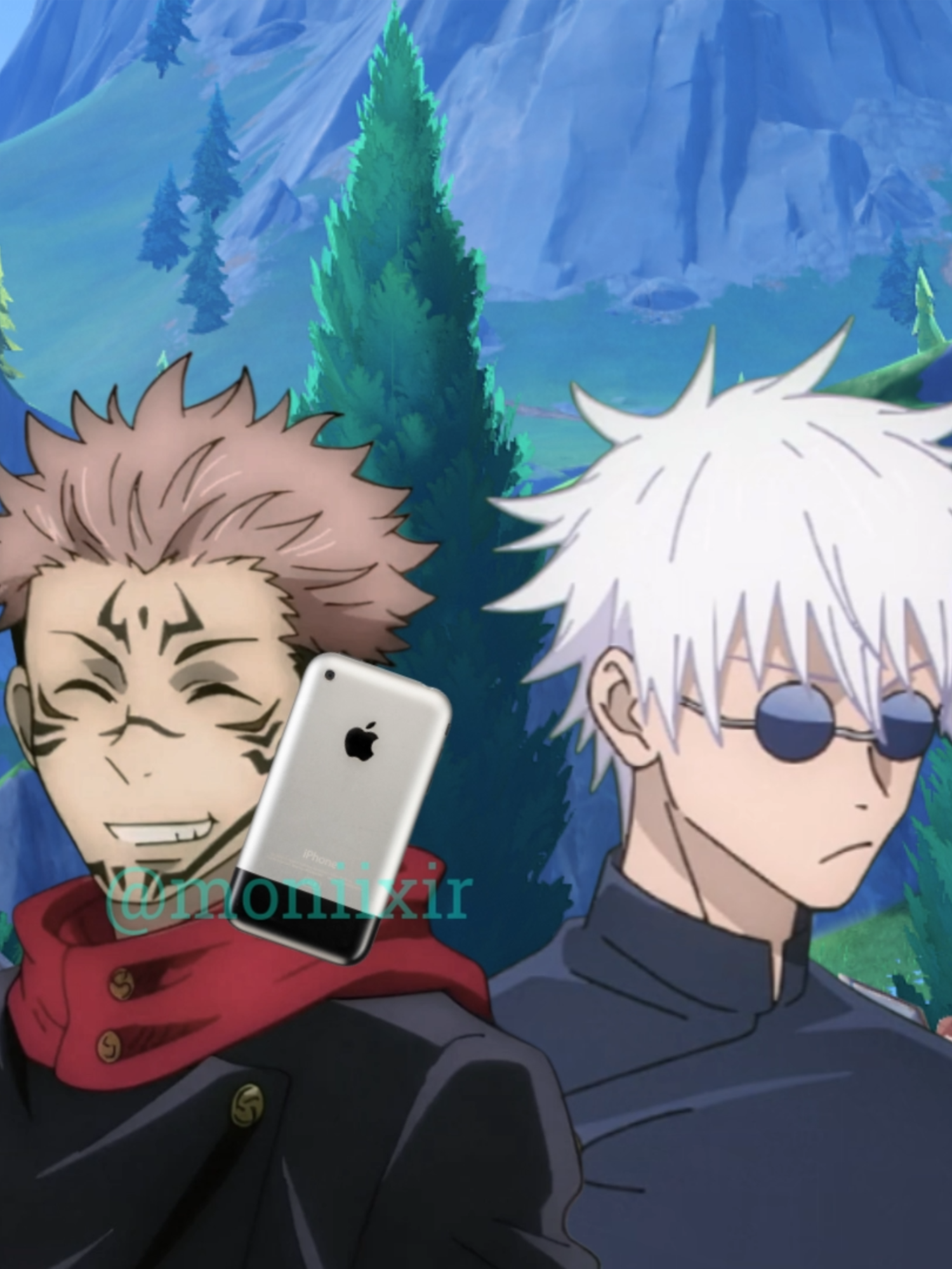 April fools was a week ago 💔#fontaine #GenshinImpact #jujutsukaisen #jjk #furina #gojo #sukuna #fyp