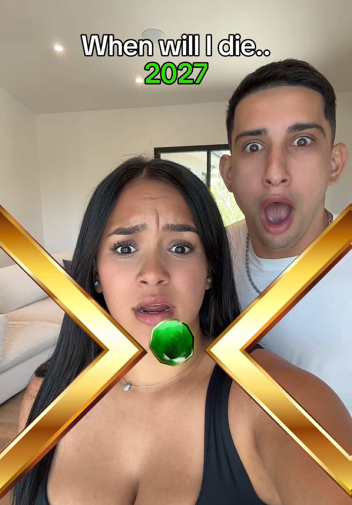 When will you die?😨 #fyp #viral #couple 