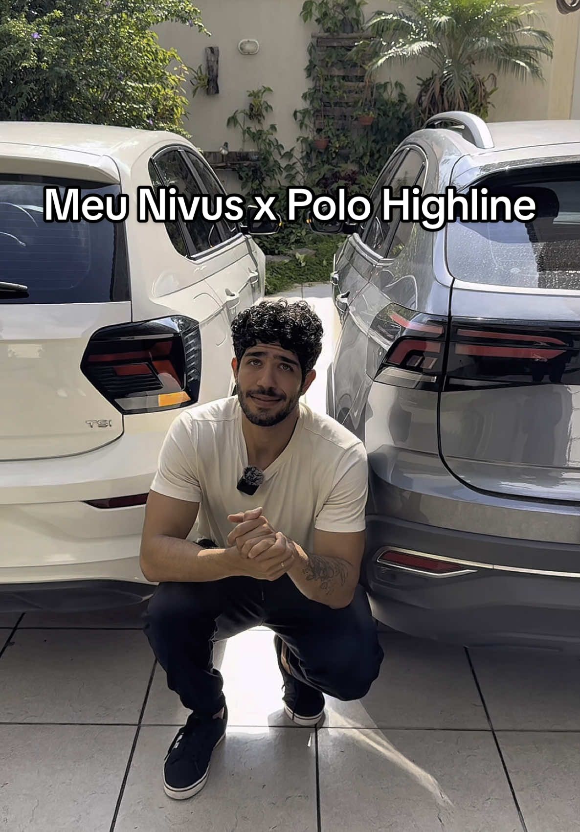 Meu Nivus x Polo Highline #carro #vw 