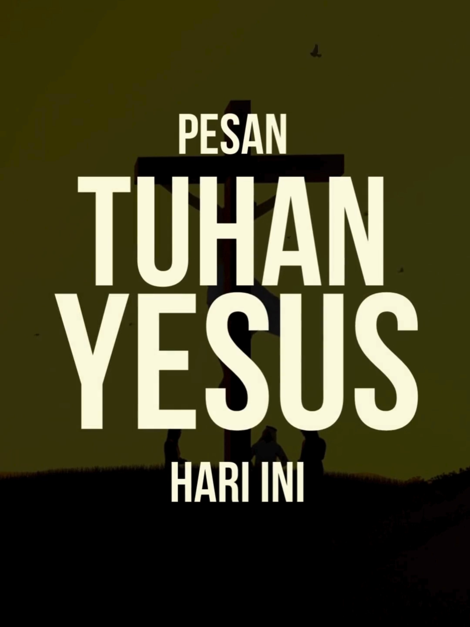 Pesan Tuhan Yesus hari ini #firmantuhan #ayatalkitab #renungan #renunganhariankristen #renungankristen #renunganharian #bacaalkitab #alkitab #alkitabpeganganhidupku #foryou #renunganpagi #renunganpagikristen