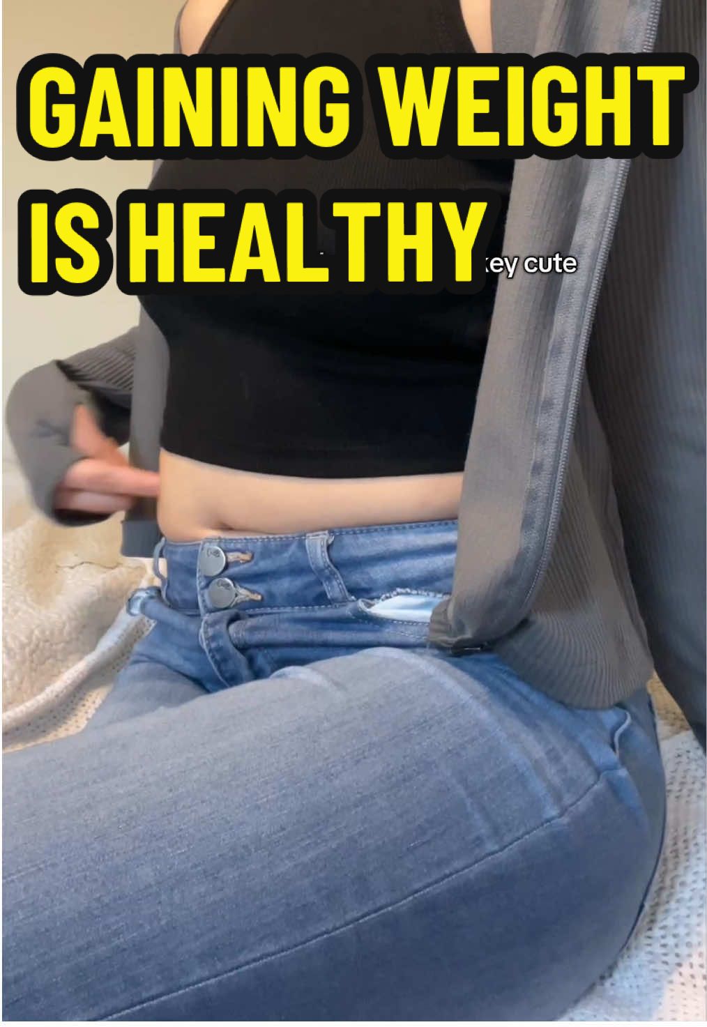 gaining weight really isn’t bad for you at all. it can actually be healthy #weight #weightgain #weightgainjourney #weightgainprogress #weightgaintips #weightgaintransformation #gainedweight #foodbabybelly #foodbaby #bigback #bigbackactivities #bigbacks #atetoomuch #fyp #real #relatable #foryou #foryoupage #factsyoudidntknow 