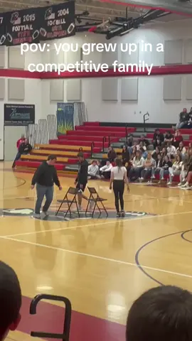 since the school won't let me post it as my favorite memory I'm posting it here  #pepfest #musicalchairs 