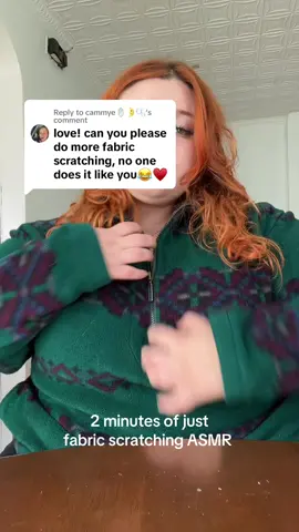 Replying to @cammye🪞🌛🫧 haha not misty’s hair all over my sweater oops #lofiasmr #asmrforsleep #asmr #relaxingasmr #fabricscratchingasmr #sleepyasmr #randomasmr #asmrvideo #asmrsounds #asmrtiktoks 