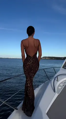 dream dress🫦✨️ #dress #dreamdress #boatlife #sunset 