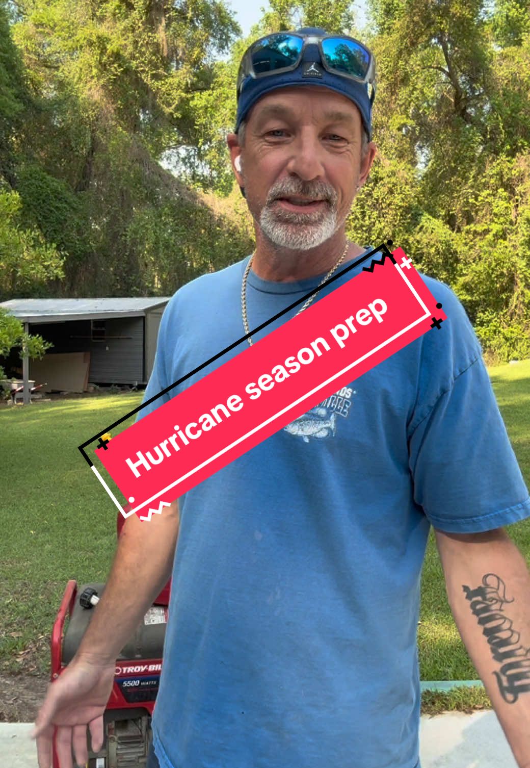 Get your generator ready for hurricane season #jmg8tor 