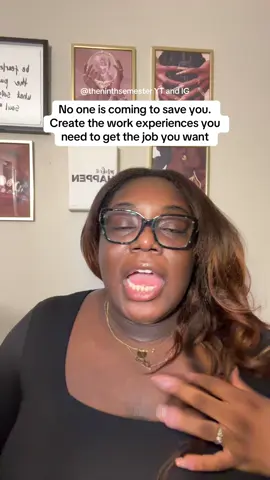 I’ve built a beautiful 6 figure marketing career for myself because I decided to take my career into my own hands. Stop waiting for someone to give you a chance and give yourself a chance! This was a TOUGH moment I had to accept early in my career so trust me when I say I’m speaking from experience!! #jobhunting #careertok #earlycareer #genzcareer #theninthsemester #postgradlife #marketingcareer #earlycareertok #freelancer 
