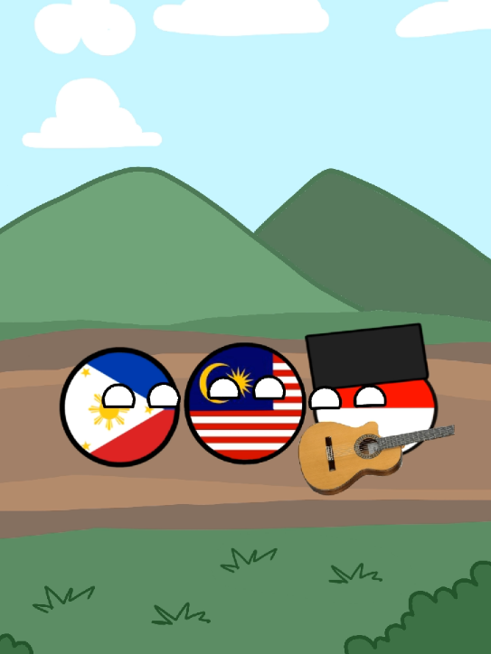 Bulan dimana mana ada bulan#meme #countryhumans #countryballs 