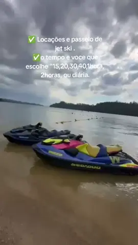 PASSEIOS E LOCAÇÕES DE JET SKI. 