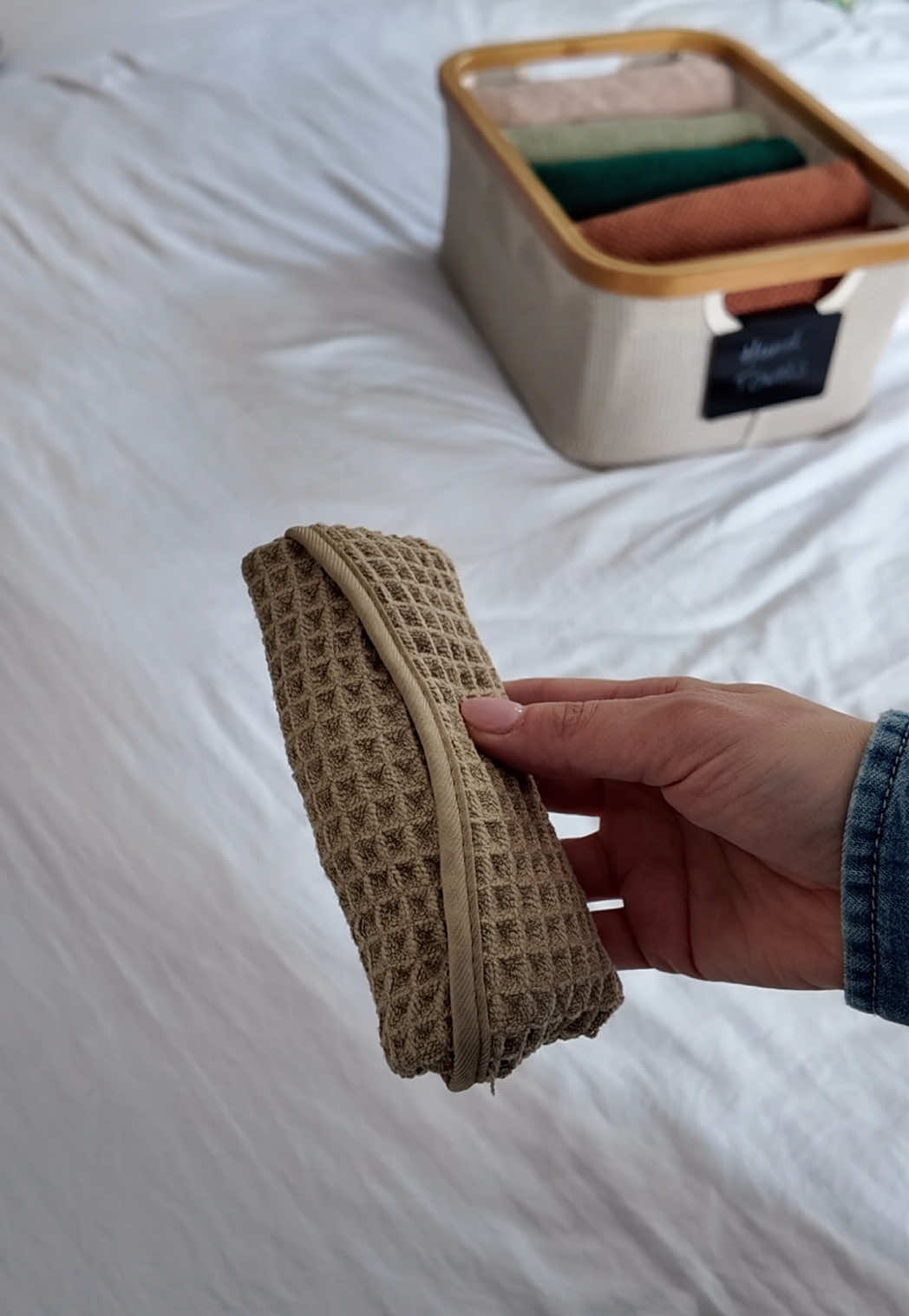 How to fold a flannel 