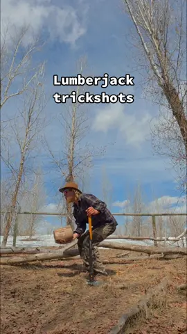 The handy crack #axe #skills 