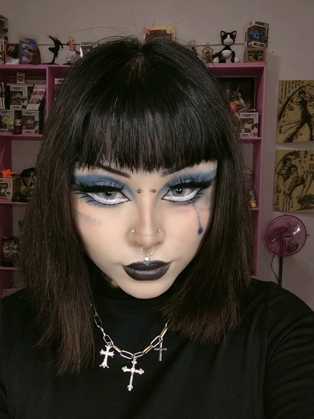 Maquillaje Visual Kei #makeup #tutorial #paratiiiiiiiiiiiiiiiiiiiiiiiiiiiiiii #maquillaje #visualkei 