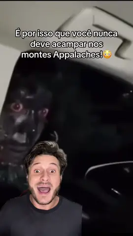 Nunca acampe nos montes Appalaches! #horrortok #terror #appalachianmountains #horror 