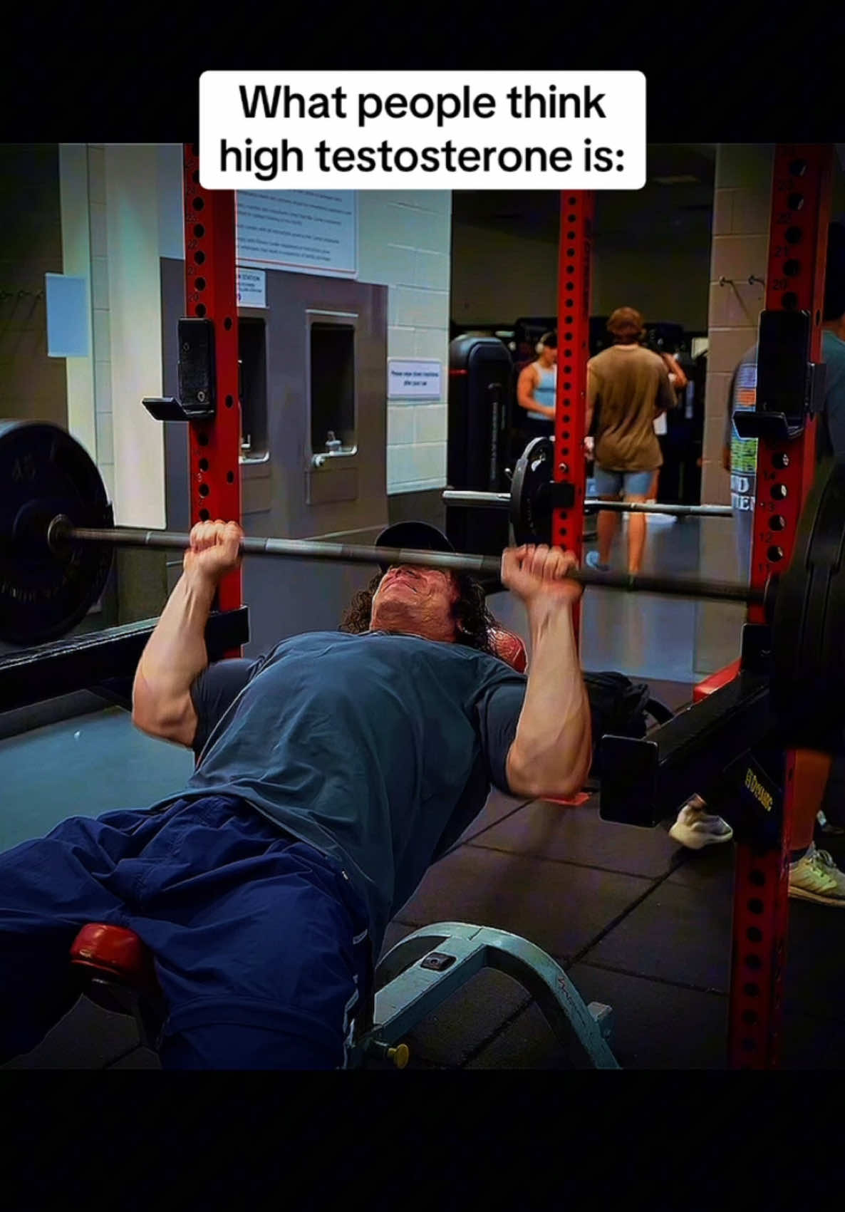 The truth about testosterone 🥱 #fyp #looksmax #psl #brutal #gym #testosterone #mindset 