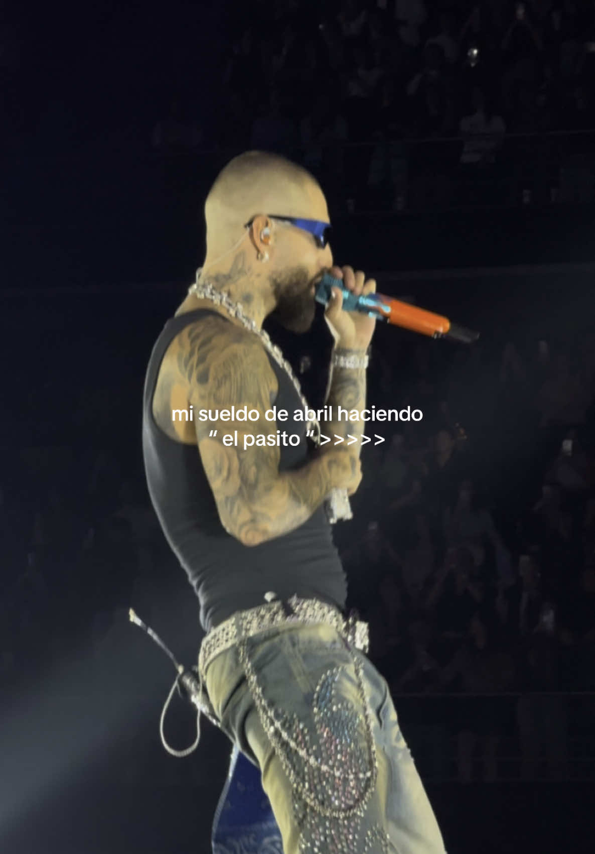 Otro level 🫠🤌🏽😍 @Juan Luis #maluma #madrid #malumababy 
