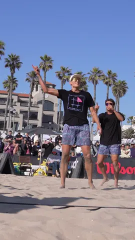 How did James Shaw rack up 19 aces at the 2024 Huntington Beach Open? By letting it rip. #AVPBeach #Volleyball #BeachVolleyball
