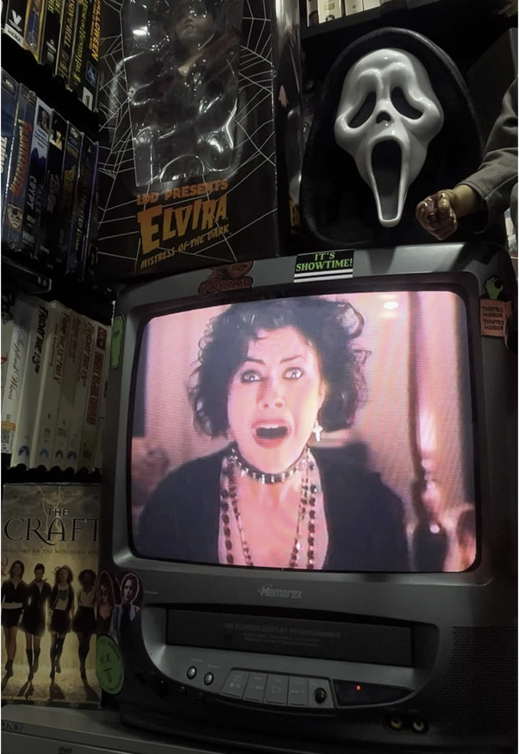 oh he’s sorry??  . . . . . . . . . . . . . . . . . . . . . . . . . . . . . #horror #thecraft #nancydowns #spooky #vhscollector #vhs #vhstape #halloween #thecraft1996 #horrorvhs #horrormovies #vhscollection #90smovie #90saesthetic 