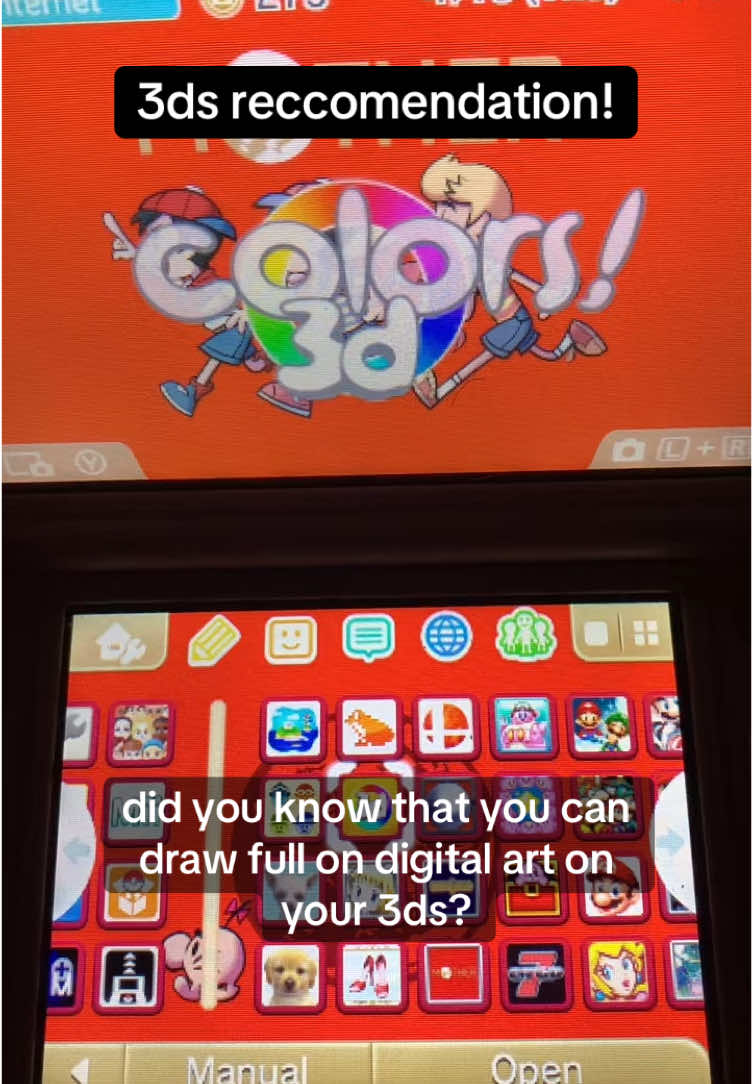 idk i just like sharing 3ds stuff sorry for all the 3ds posting #3ds #nintendo3ds #nintendo #nintenearthbound #earthbound 