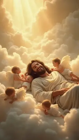 #jesus #jesusbaby #jesusisking #viral #angel #kiss #faith 