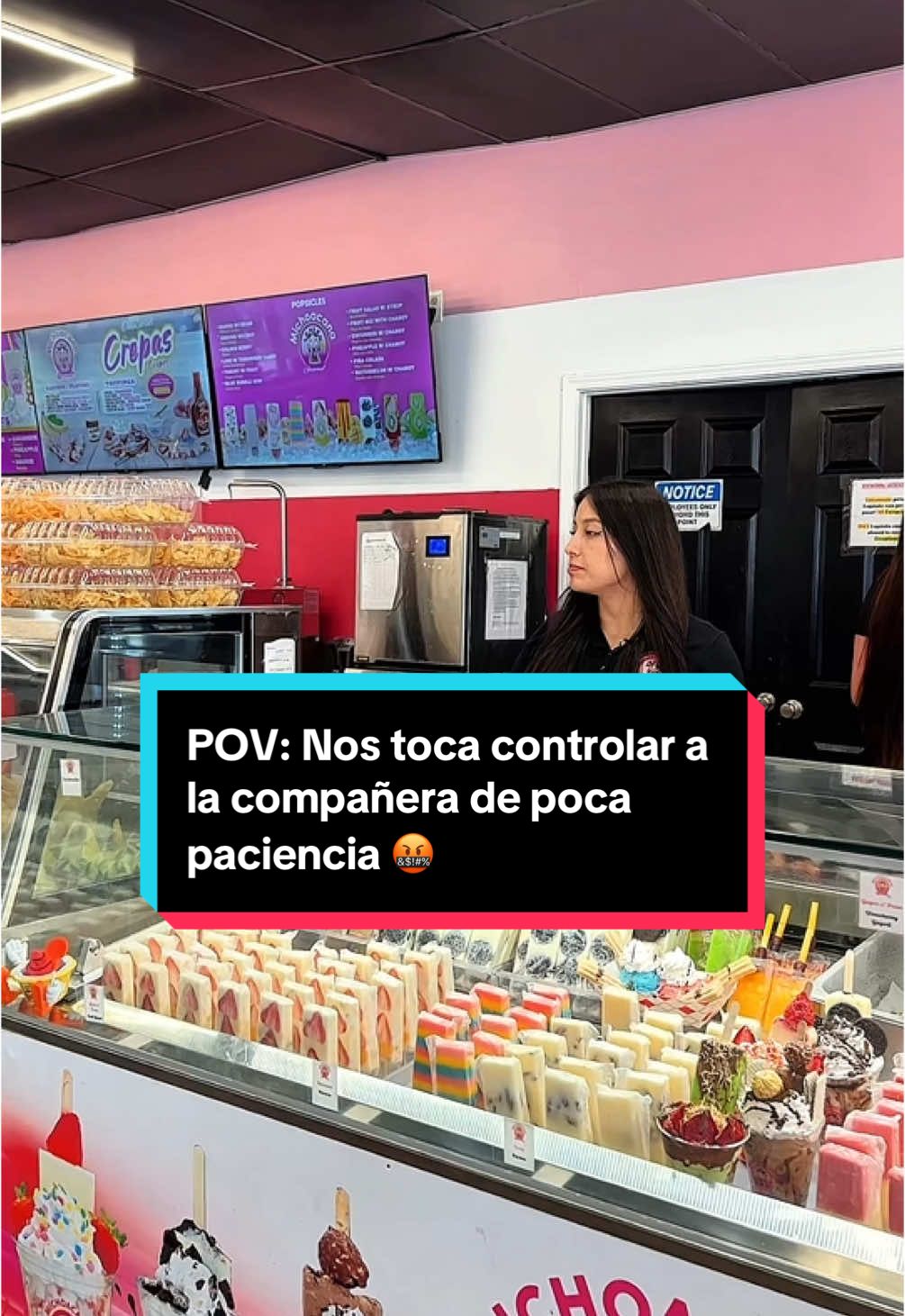 A veces nos toca controlar a la compañera de poca paciencia🤬, pero no se preocupe ustedes siempre preguntan lo que quieran 😅