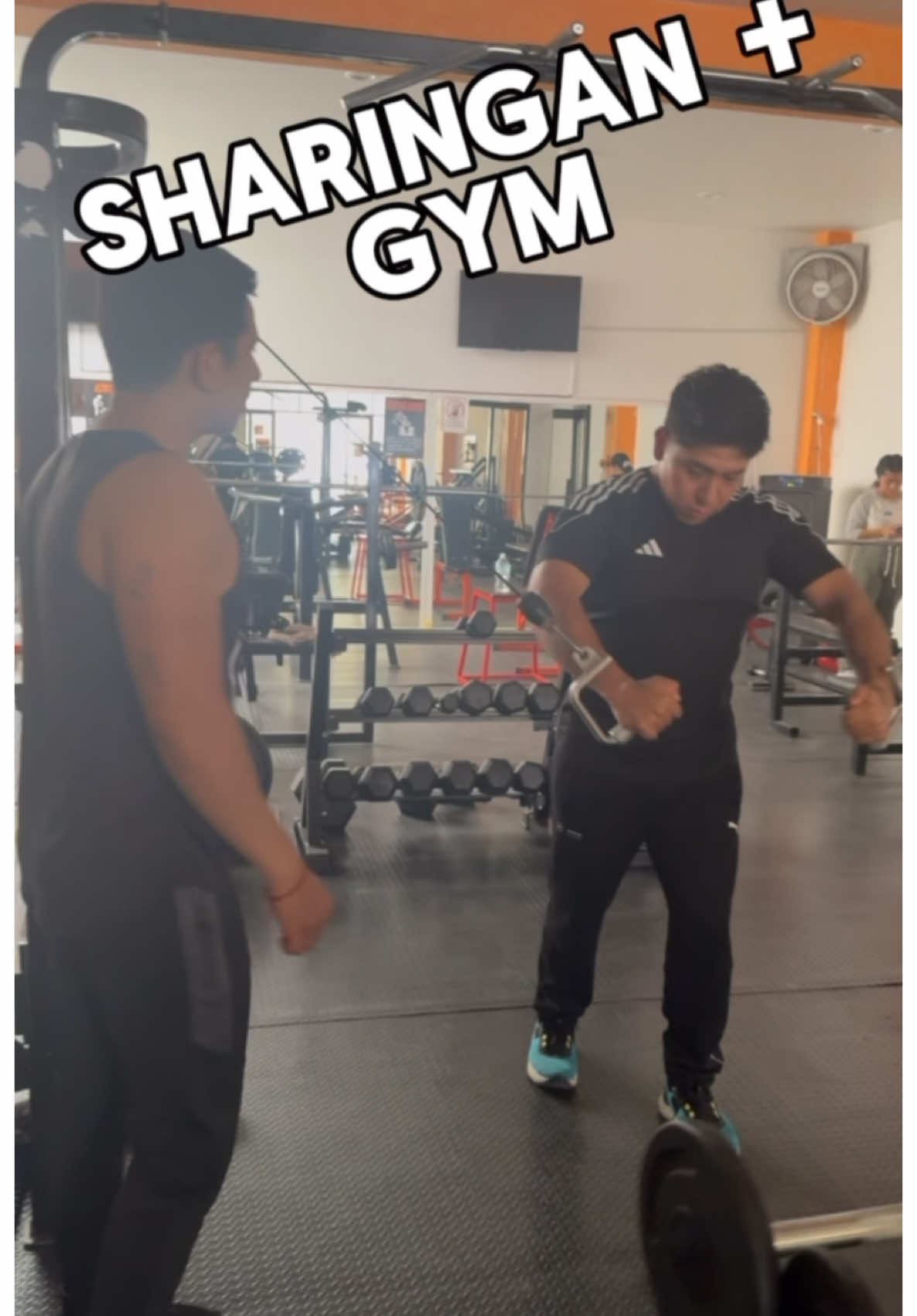Nunca interrumpan o pagaran caro #sharingan #gym 