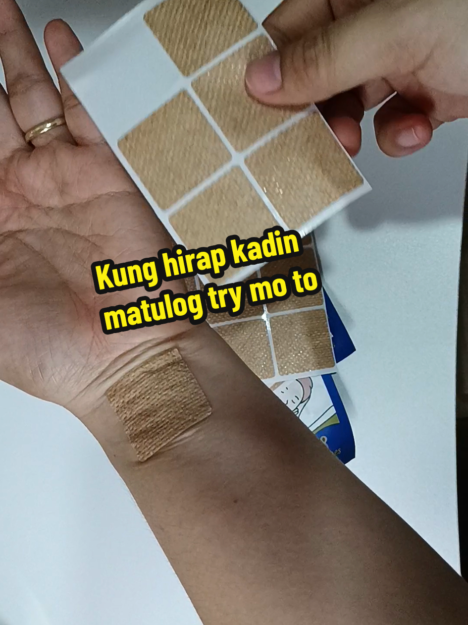 Kung may insomnia ka at hirap makatulog try mo to #sleepaidpatches #sleepaidpatch #48pcssleeppatches #48pcssleepingpatches #sleepaid48patches #sleepingpatch #foryou #foryoupage 