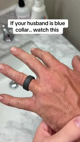 Seriously so scary to not wear silicone rings if you are blue collar 