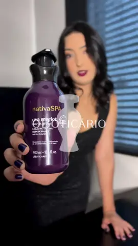 Nativa Spa Uva Merlot 🍇 #OBoticário #uvamerlotboticario #Lançamento #Uva 