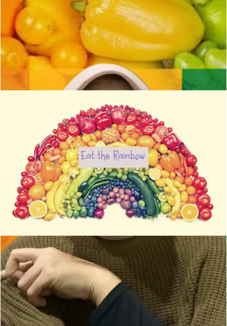 🌈Pernah Denger Istilah Eat The Rainbow??? ——————————————— Eat the rainbow
