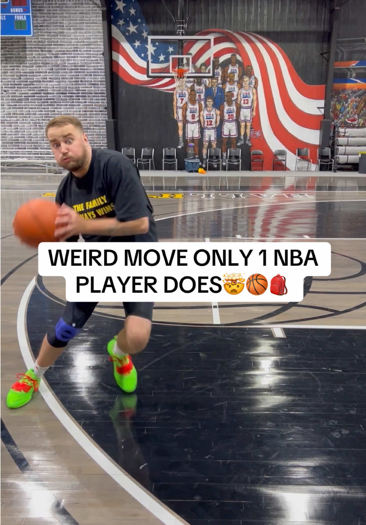 Have you seen this Basketball Move before🤯🔥 Only 1 NBA player does this🎒
