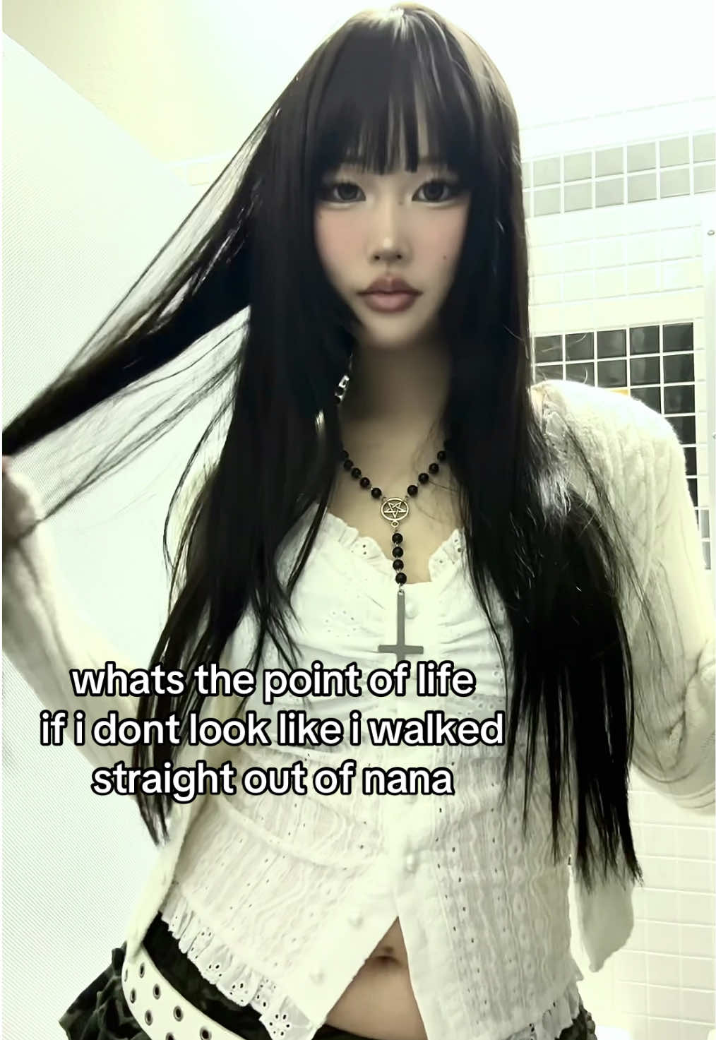 real or what #nana #nanaanime #hachi #anime #fyp #fypシ #fashion #jfashion #makeup #douyin #07 