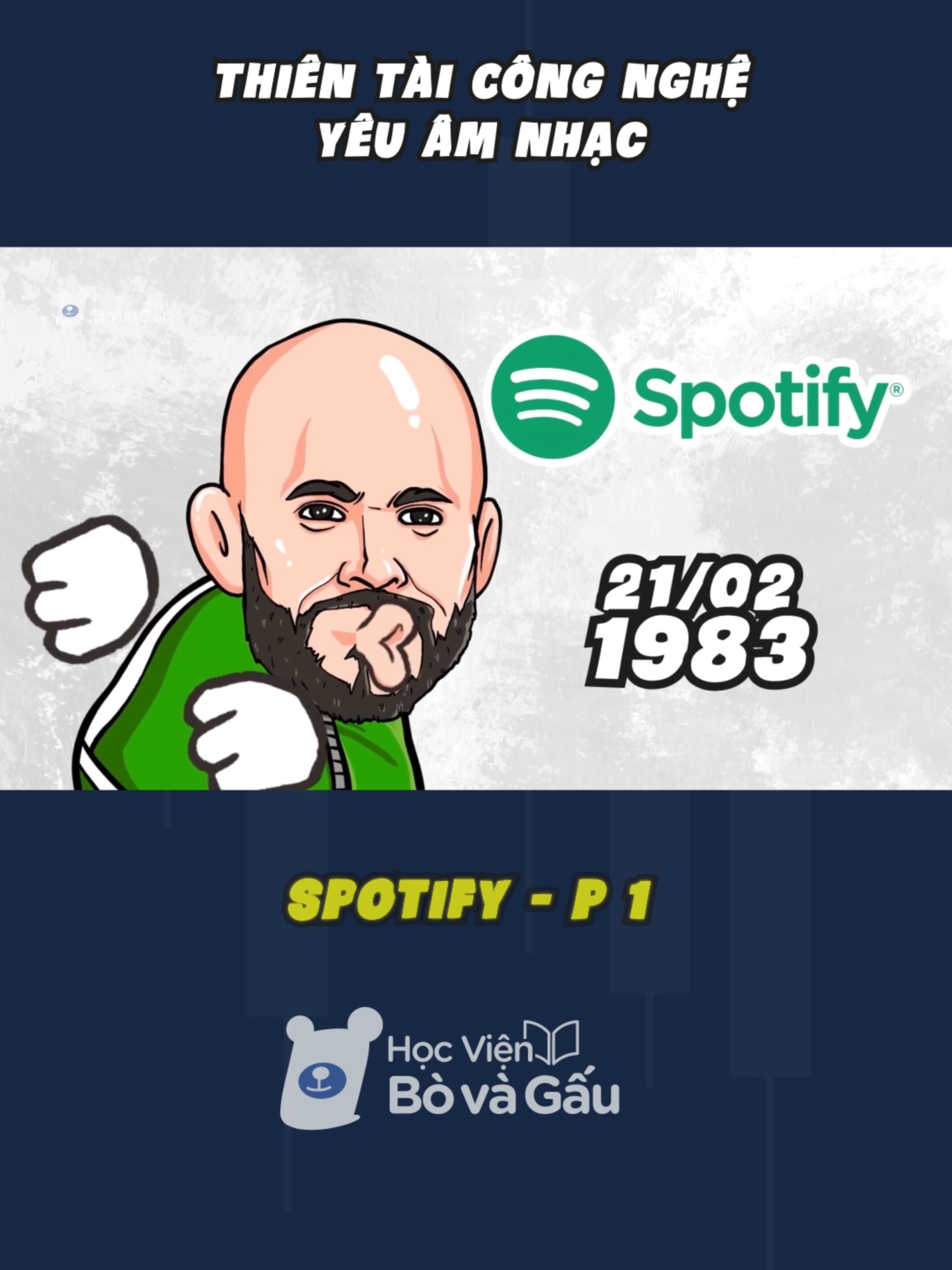 THIÊN TÀI CÔNG NGHỆ YÊU ÂM NHẠC #hocvienbovagau #spotify