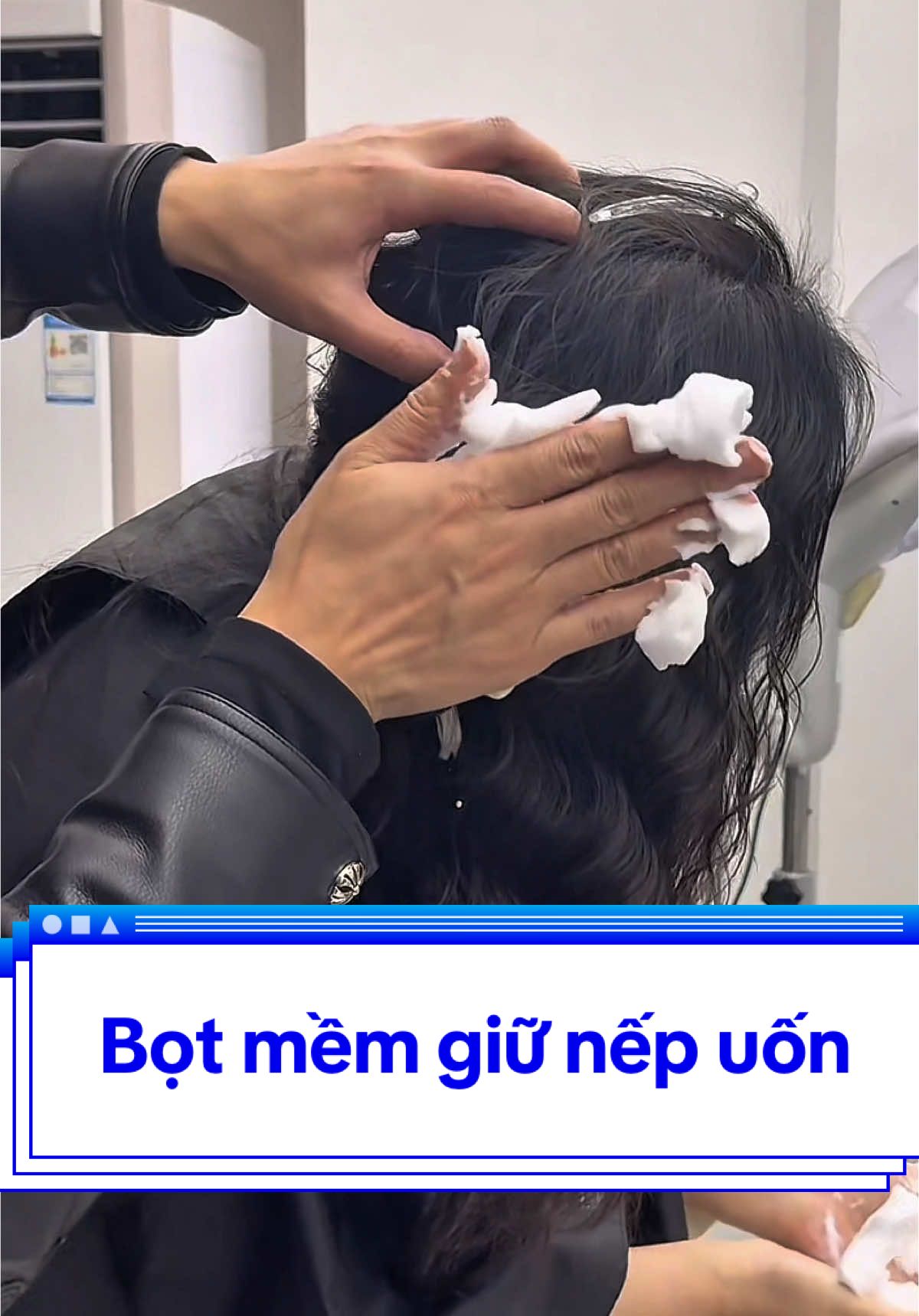 B ọ t mềm g i. ữ nếp uốn #hairsalon #hairstyle #haircolor #haircut 