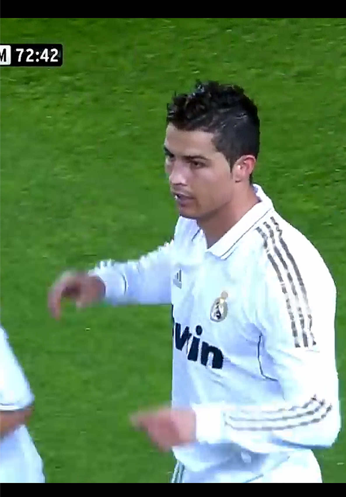 12 Years Ago [21, April, 2012] Cristiano Ronaldo delivered that iconic performance in the EL CLASICO!  In the 73rd minute, Ronaldo received a beautiful weighted pass from Mesut Özil and BEAT Victor Valdés in an acute angle to give Real Madrid the lead on the night! And then, he did what he does best - he sealed the deal with that iconic 'Calma Calma' celebration, silencing the entire CAMP NOU! This goal was more than just a win - it was a statement. A GOAL that ended the golden Era of what many say is ‘the best team’ in history - Pep Guardiola’s Barcelona! Real Madrid went on to win LA LIGA with 6 games remaining, racking up an incredible 100 points in the table and finishing 9 points ahead of Barcelona in the 2011/12 season! I DO NOT OWN ANY COPYRIGHT TO THIS VIDEO. DM ME FOR REMOVAL #cristianoronaldo #cristiano #ronaldo #cr7 #cr7cristianoronaldo #cr7fans #ronaldo7 #ronaldo7 #ElClasico #realmadrid #madrid #madridista #laliga #barcelona #fcbarcelona #ozil #mesutözil #fcb #barca #clasicos #madridistas #losblancos #football #fypシ゚ #fyp #goviral #viralvideos #creatorrevolution #creatorsearchinsights 