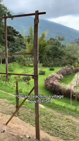 We’re teaching a community how to fish❤️🙌🏻