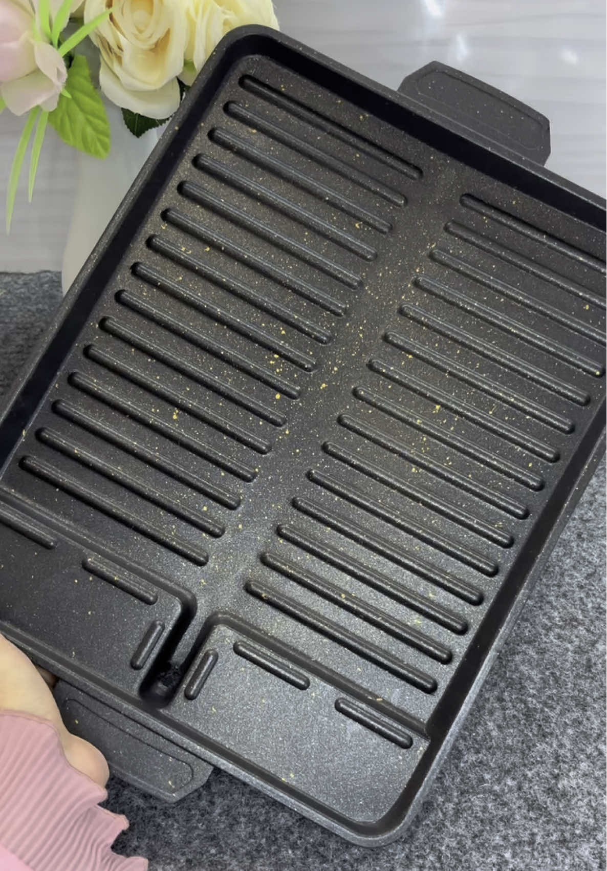 Yakiniku grill pan buat kumpul keluarga bakar-bakaran BBQ seru banget #grillpan #wajanpanggangan #alatpanggang 