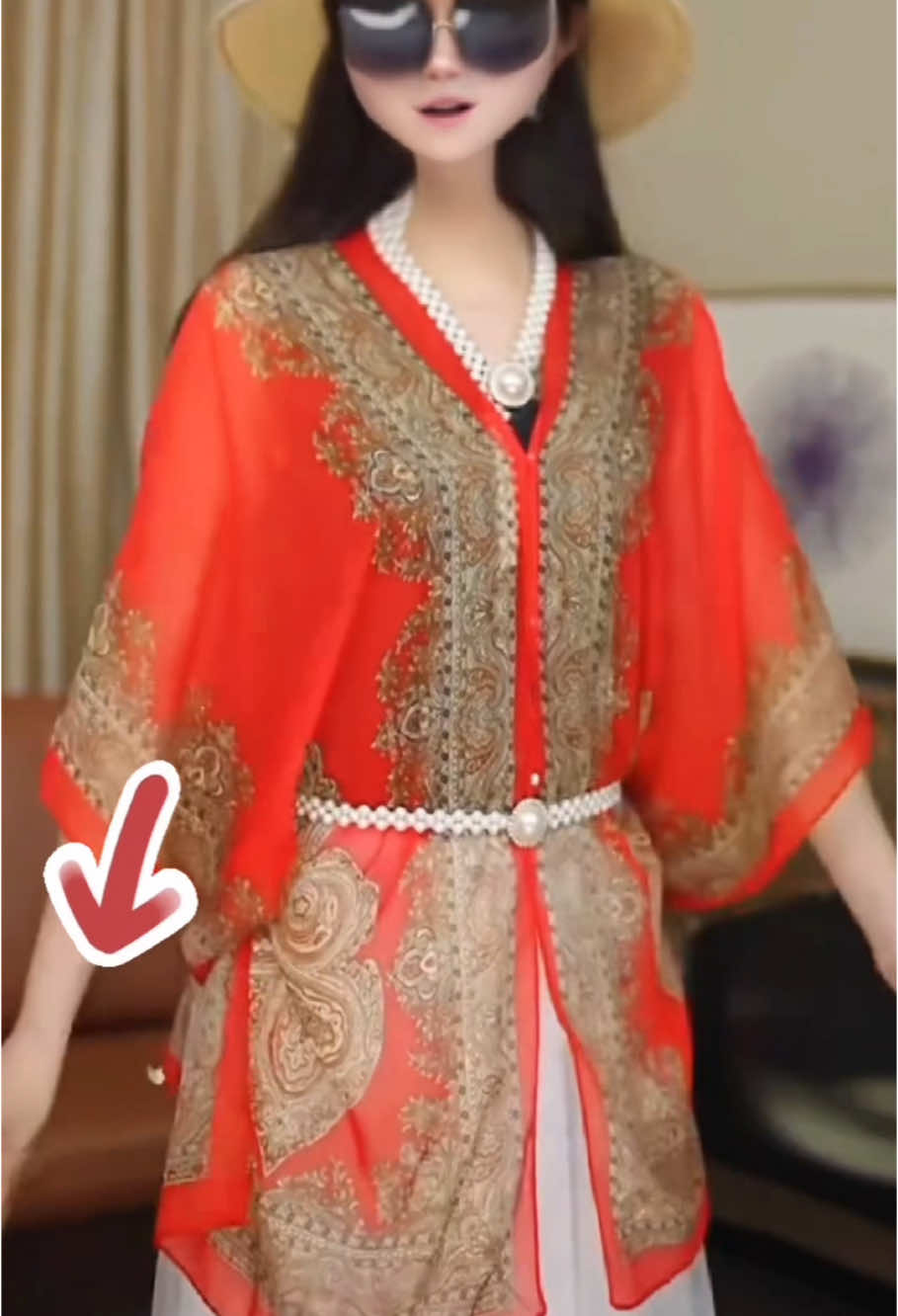Summer women boho oversized #Sunprotectionandshadecover #shawl #sunprotectionshawl #slimmingandconcealingbodyshape#TikTokShopMotherDay #tiktokshoprestock #spotlightfinds #foryoupage #fypシ゚ 
