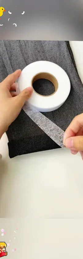 Say goodbye to needles forever – transform fabrics in seconds with magic that sticks! ✂️✨ #NoSewMagic #HemmingHackPro #DIYFabricFix #TikTokCraftingHero #DoubleSidedWizardry #CurtainGlowUp #60YardsOfGenius #IronOnInstantWin #CraftingEssentials #QuickFixRevolution 