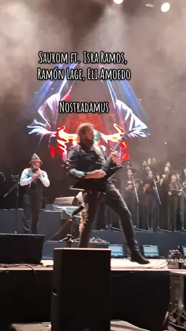 Saurom ft. Isra Ramos, Ramón Lage y Eli Amoedo- Nostradamus #sauromarenacdmx #elprincipitosaurom #israramos #saurom #ramonlage #elizabethamoedo 
