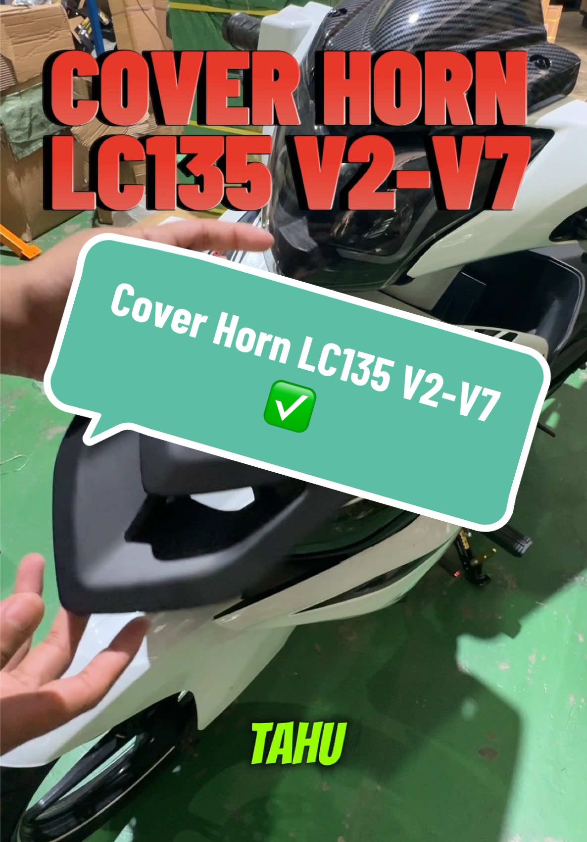 Player2 LC135 V2-V7 Kalau Rasa Kosong Kat Bahagian Dada Tu Boleh Pakai Cover Horn Macam Ni Tau 😍😍❤️  #coverhornlc #lc135 #yamaha #fypシ゚ 