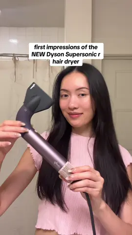 gifted by Dyson Hair 💟 trying the NEW @Dyson USA Supersonic r hair dryer in Jasper Plum #dysonbeauty #dysonsupersonicr #hairdryer 