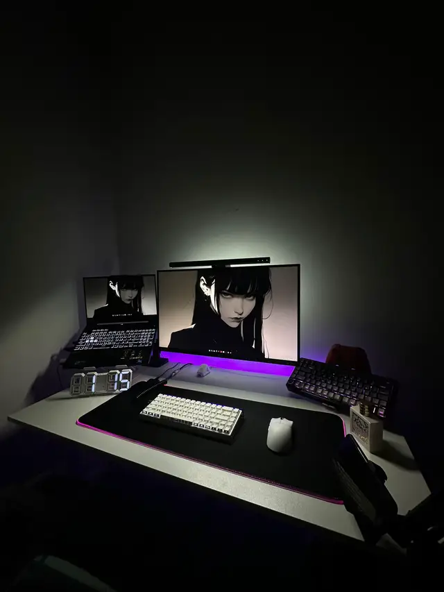 Góc setup nhỏ #laptop #laptopgaming #setup #setuplaptop #fpy 