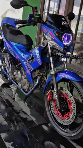 😋💙#satriaf150 #satriafumodifikasi #satriafu 